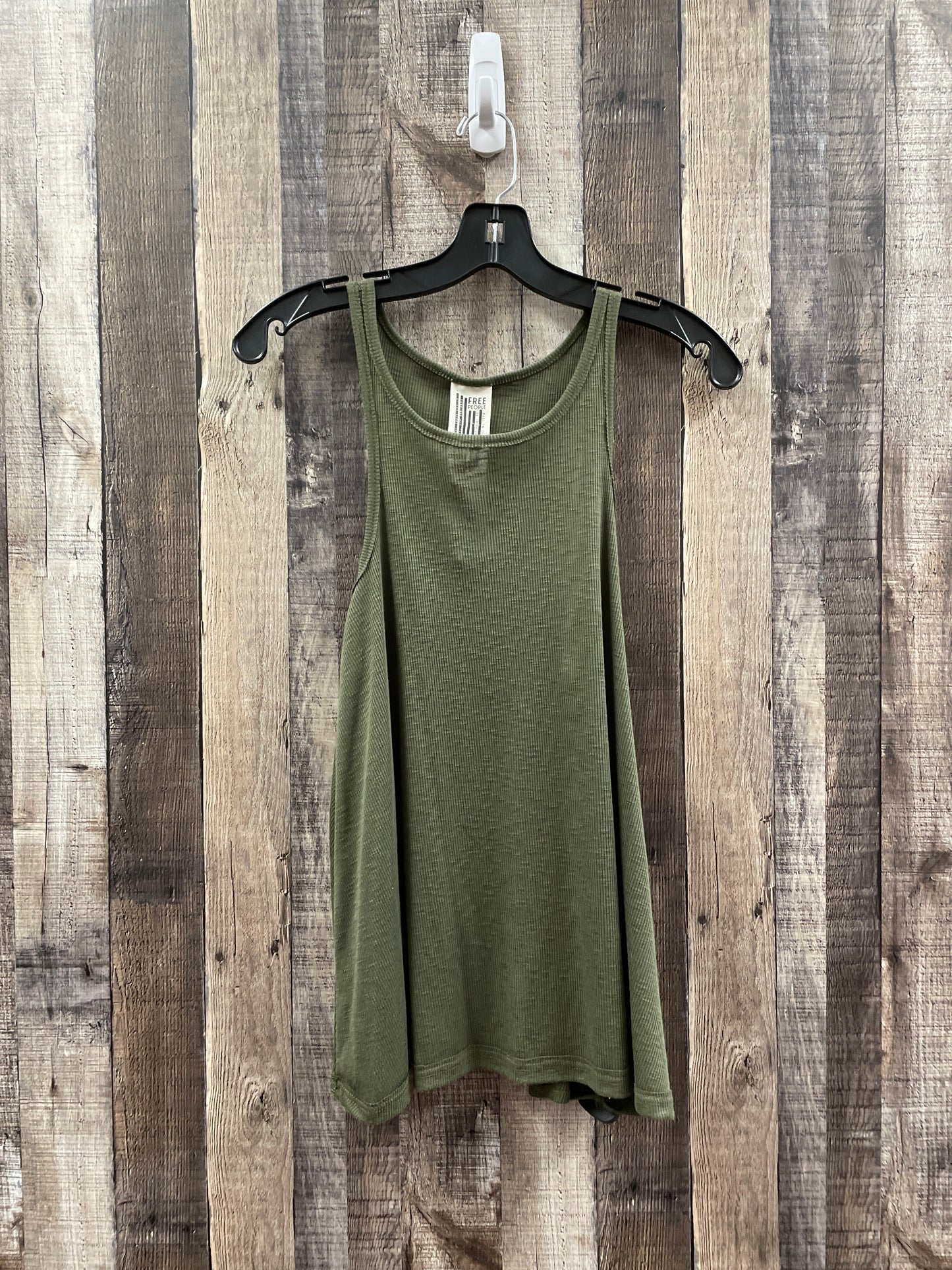 Green Tank Top Free People, Size M