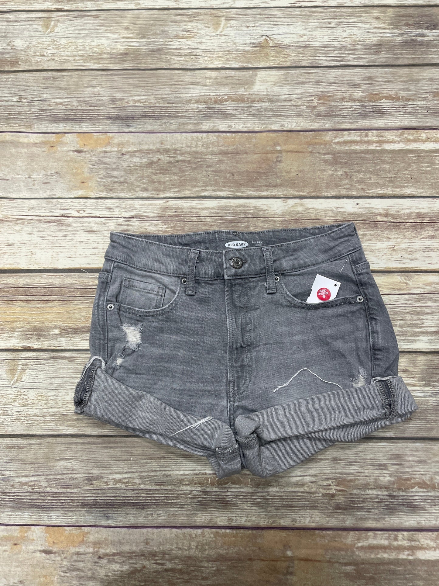 Grey Denim Shorts Old Navy, Size 4