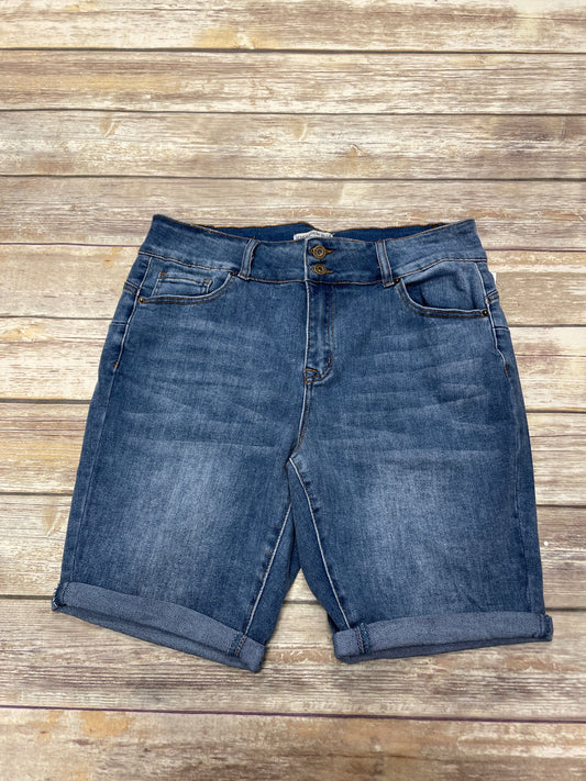 Blue Denim Shorts Cme, Size 16