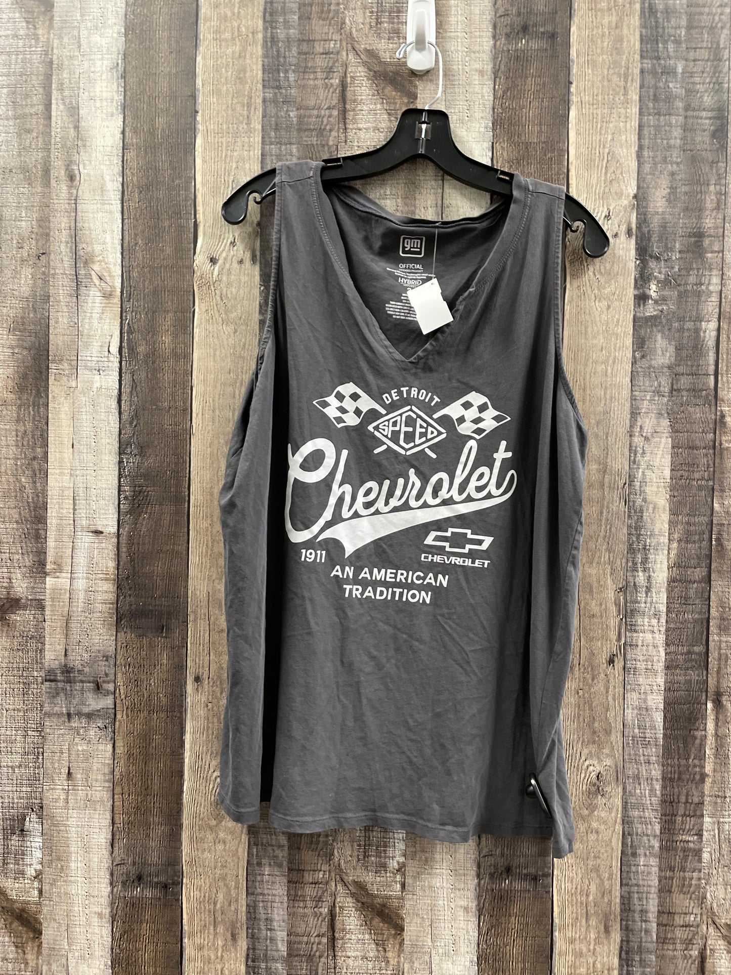 Tank Top By Cme In Grey, Size: 2x