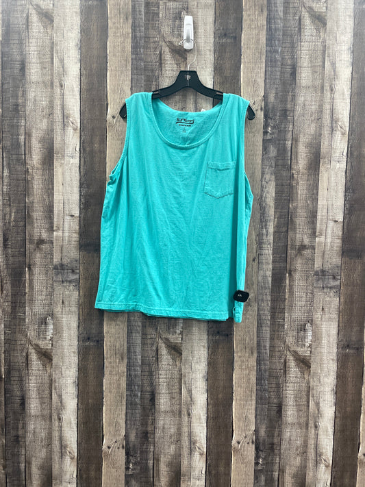 Tank Top By Cme In Green, Size: L