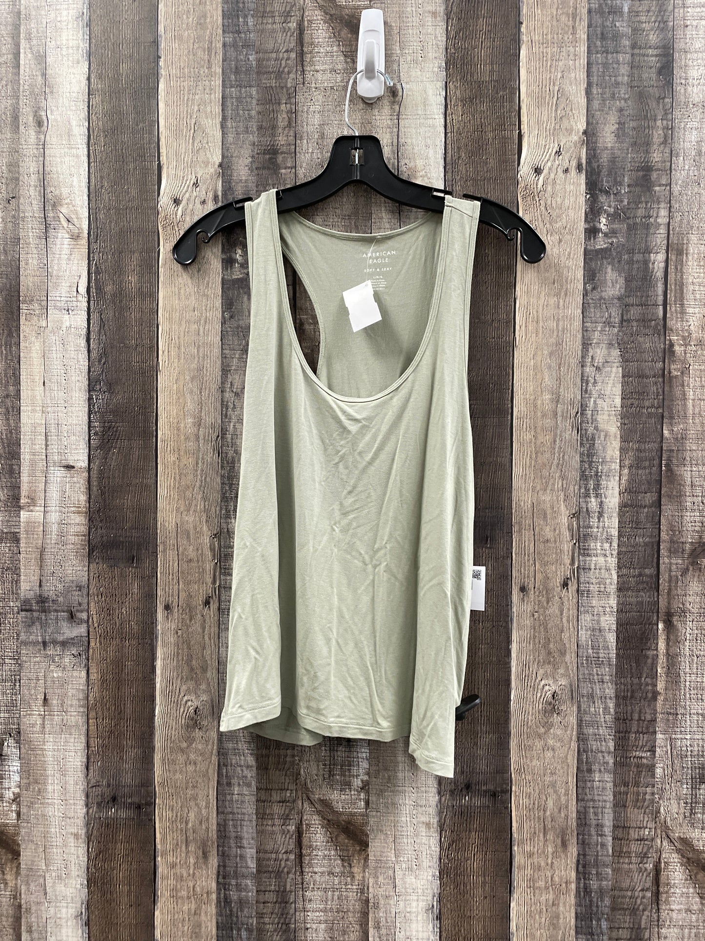 Tank Top By American Eagle In Green, Size: L