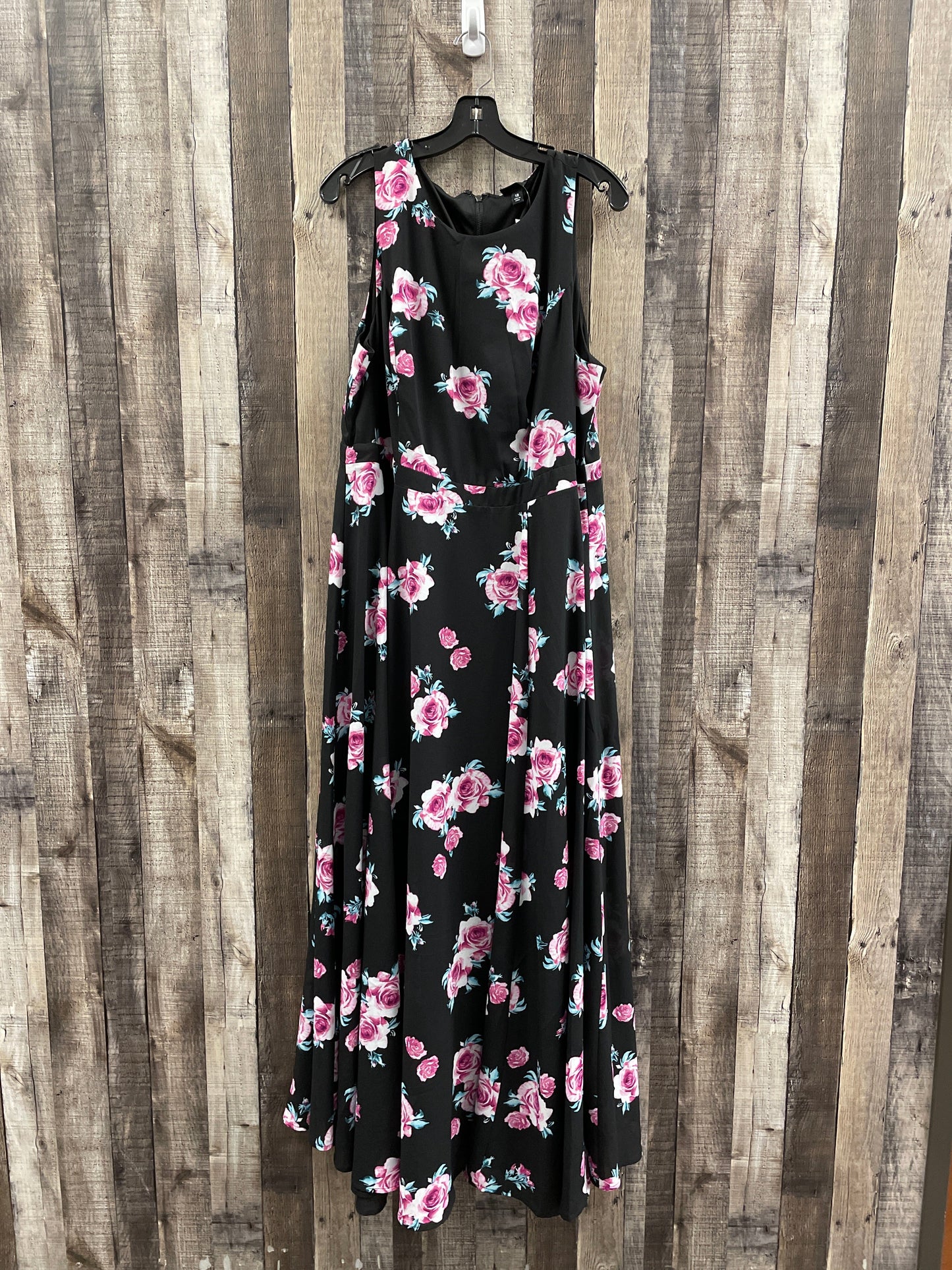 Dress Casual Maxi By Torrid In Black, Size: 1x