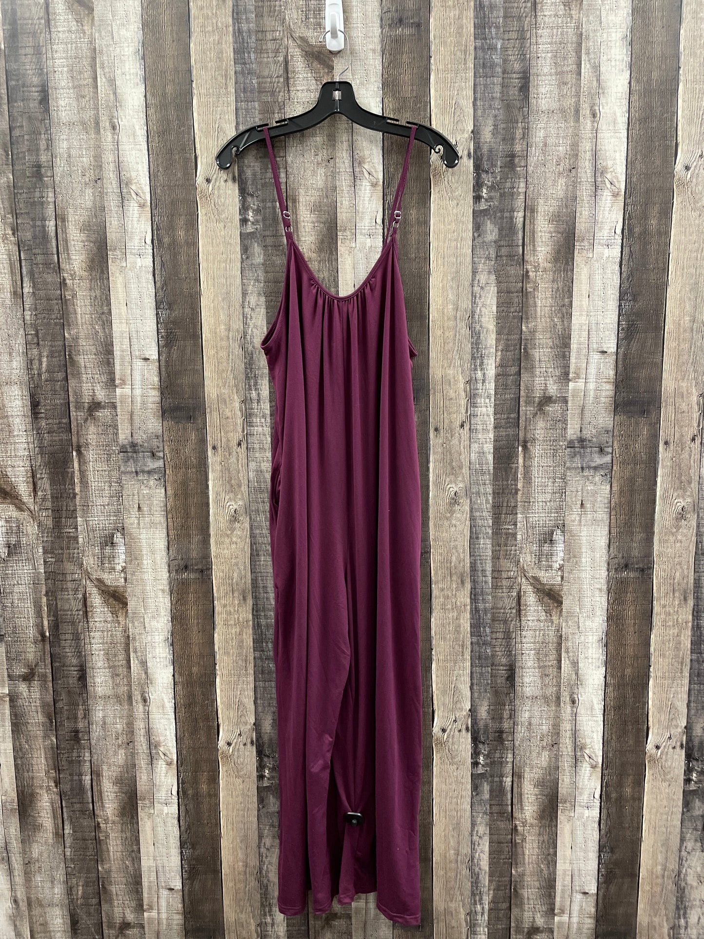 Jumpsuit By Cmf In Purple, Size: 2x