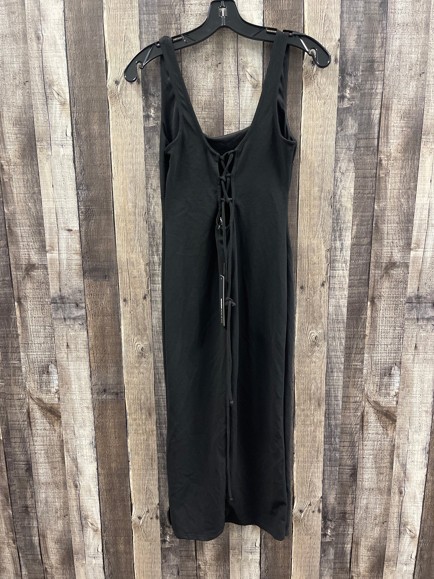 Dress Casual Maxi By Fashion Nova In Black, Size: M