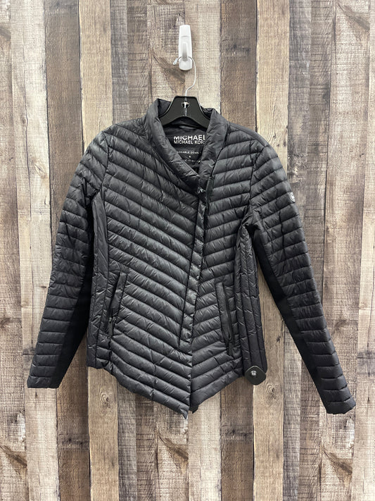 Jacket Puffer & Quilted By Michael Kors In Black, Size: S