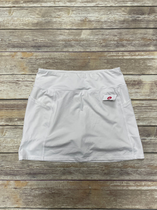 Athletic Skort By Rbx In White, Size: M