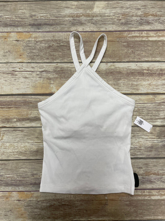 Top Sleeveless By Old Navy In White, Size: M