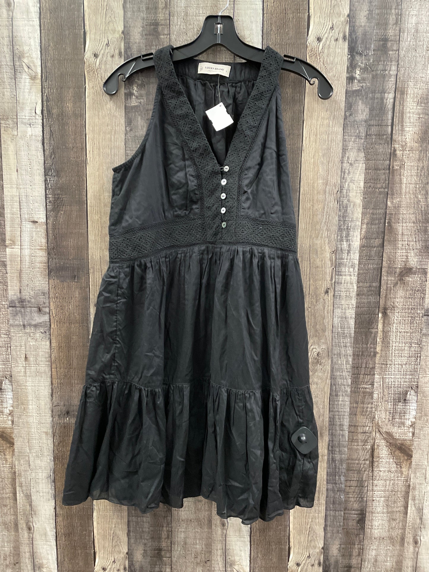 Dress Casual Short By Lucky Brand In Black, Size: S