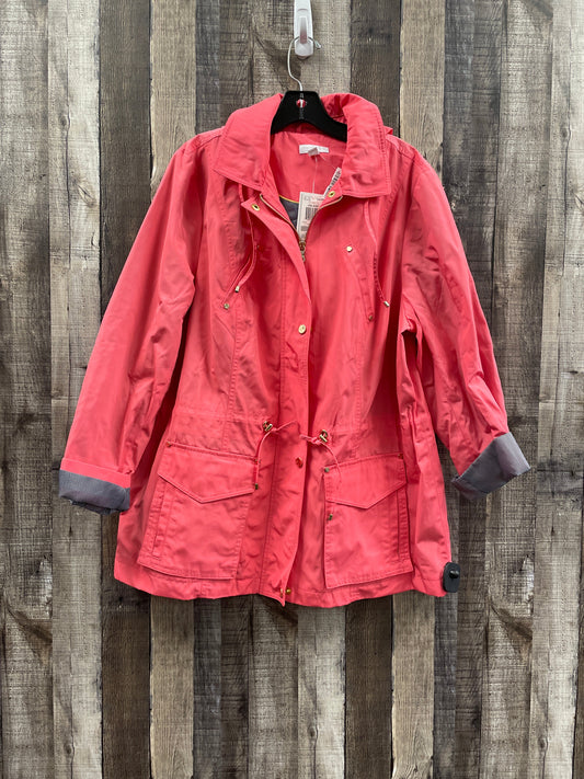 Jacket Other By Charter Club In Coral, Size: 1x