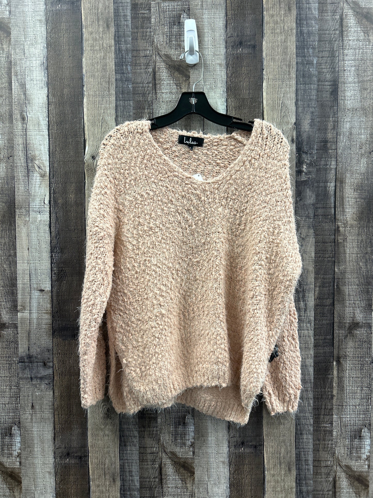 Sweater By Lulus In Peach, Size: S