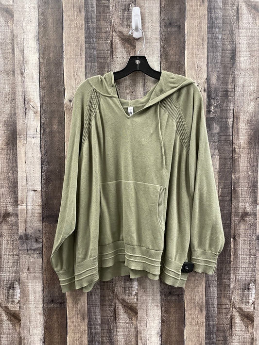 Sweater By Athleta In Green, Size: 3x