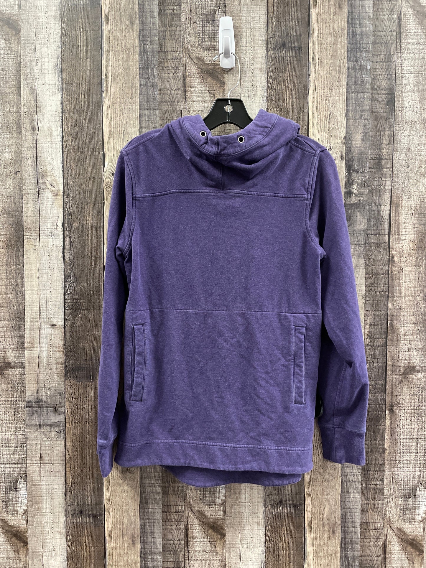 Athletic Sweatshirt Hoodie By Lululemon In Purple, Size: 6