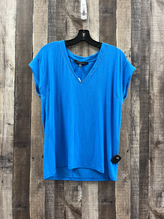 Top Short Sleeve By White House Black Market In Blue, Size: S