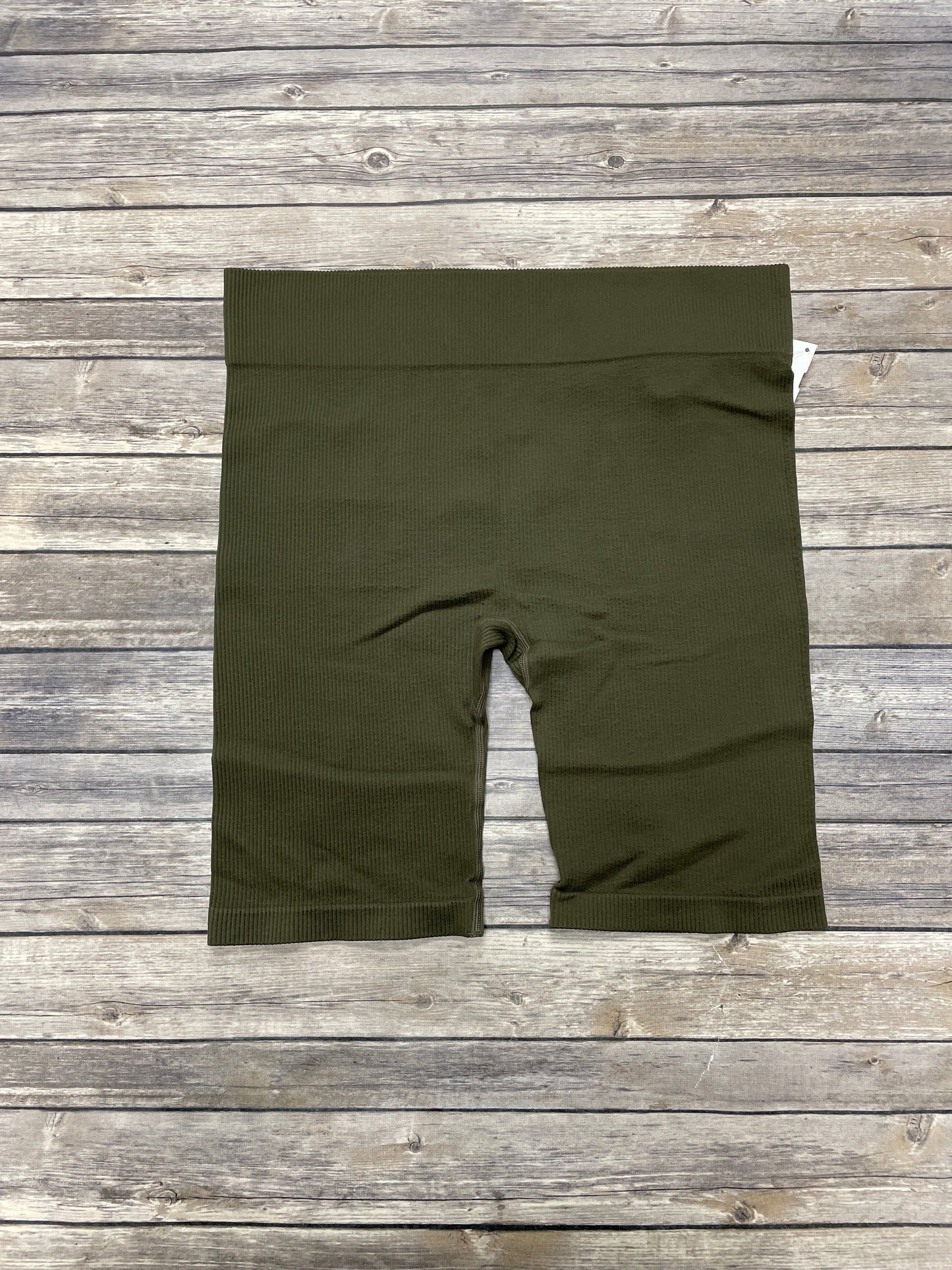 Athletic Shorts By Mono B In Green, Size: 3x