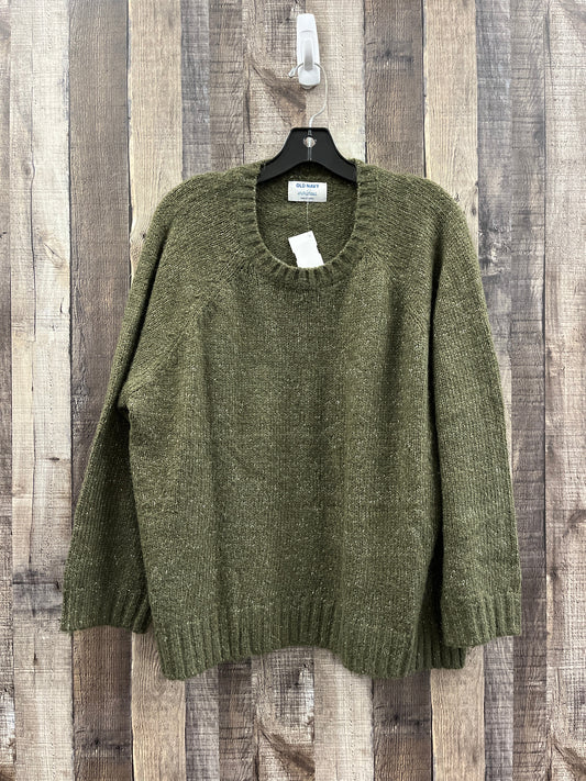 Sweater By Old Navy In Green, Size: L