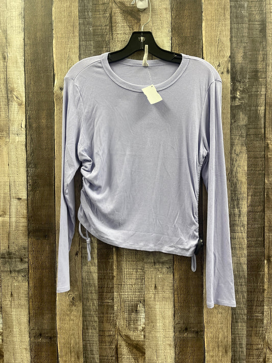 Athletic Top Long Sleeve Crewneck By All In Motion In Purple, Size: M