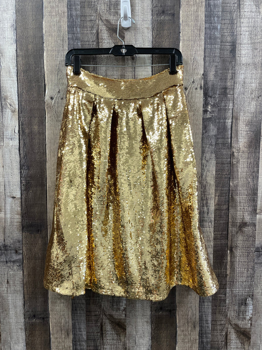 Skirt Midi By Mi Ami In Gold, Size: M