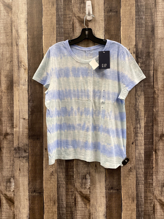 Top Short Sleeve By Gap In Tie Dye Print, Size: Xl