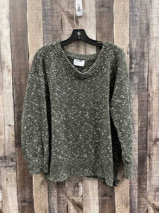 Sweater By Old Navy In Green, Size: M