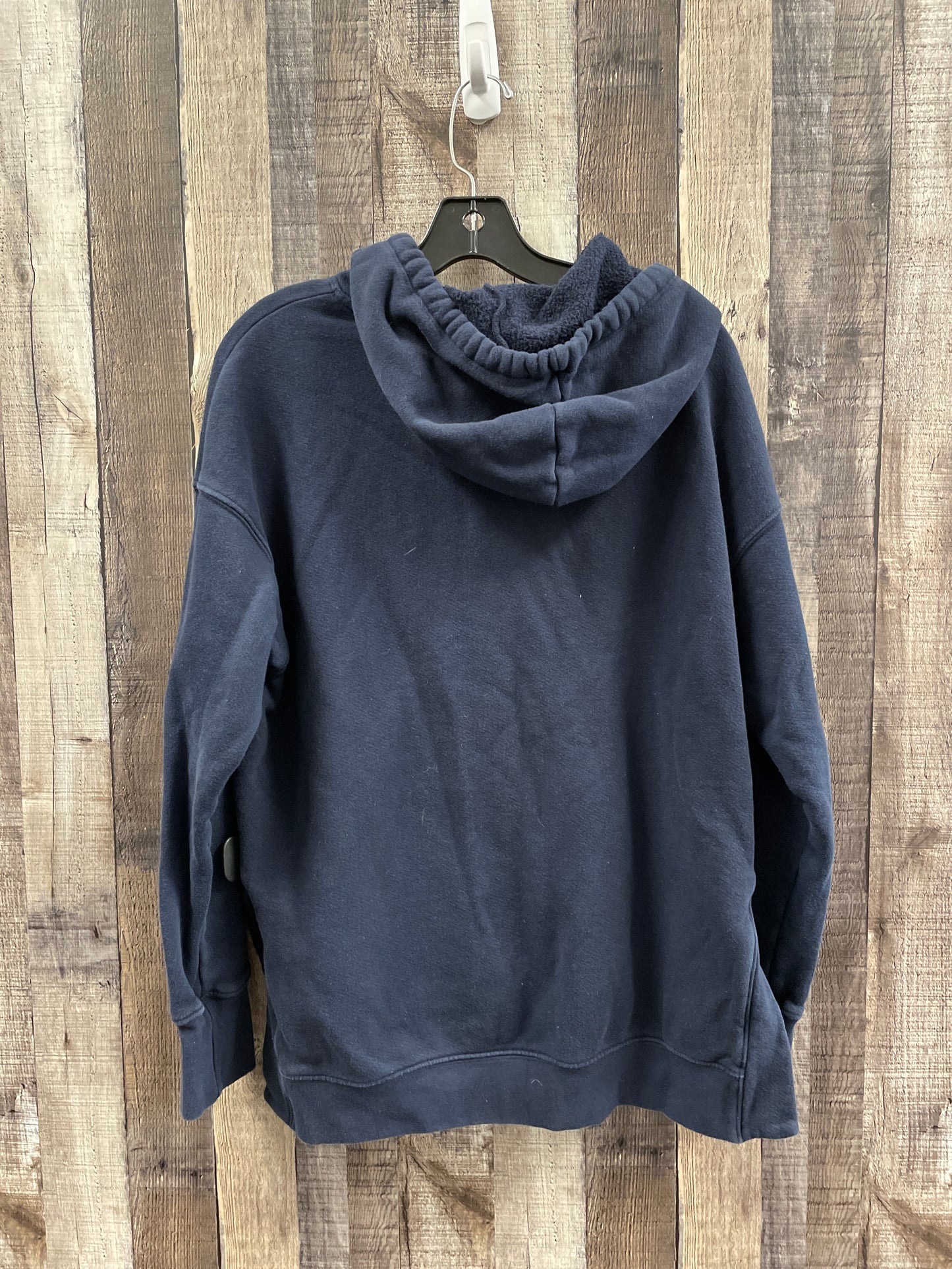 Sweatshirt Hoodie By Sundry In Navy, Size: M