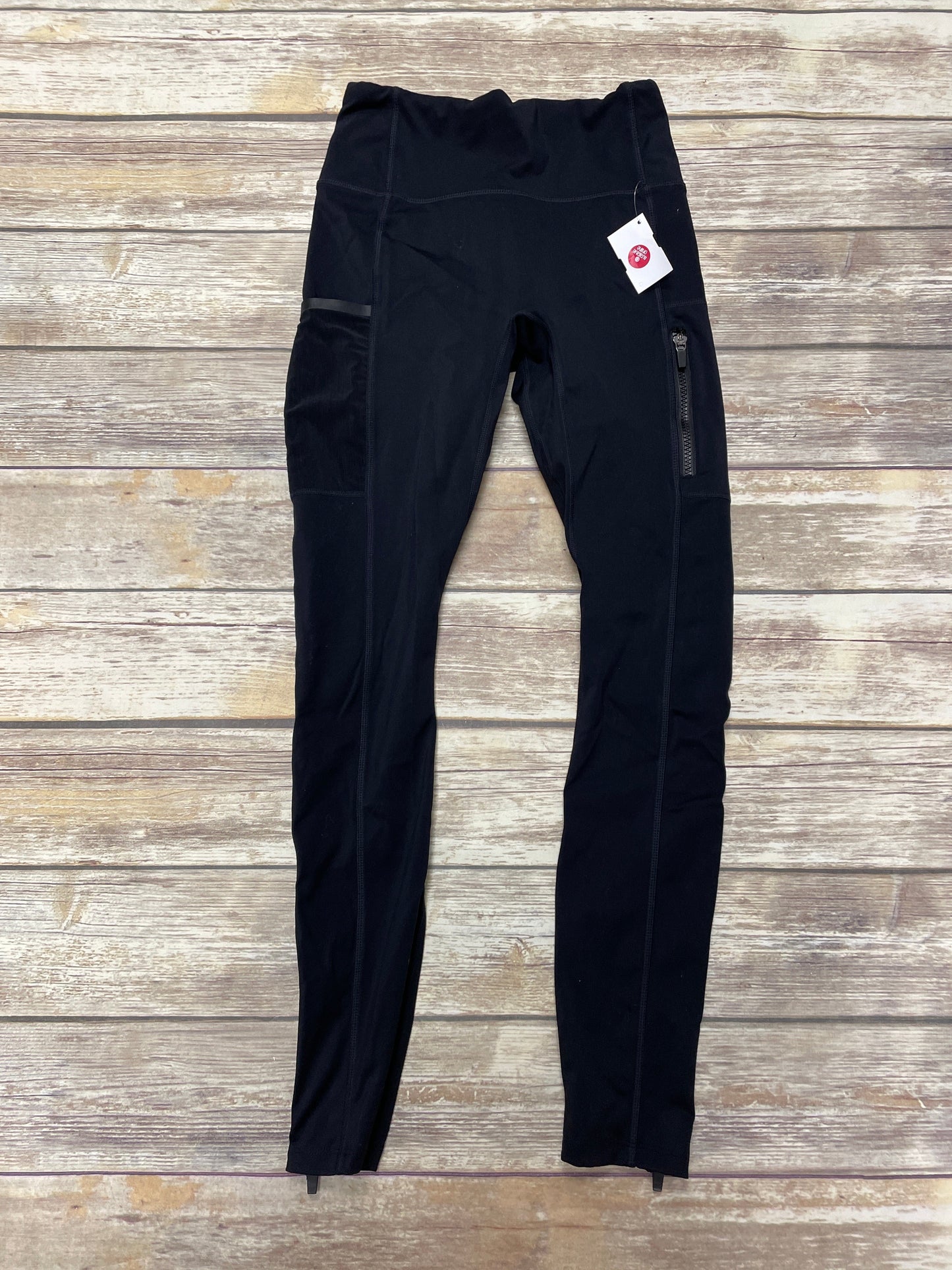 Athletic Leggings By Fabletics In Black, Size: S