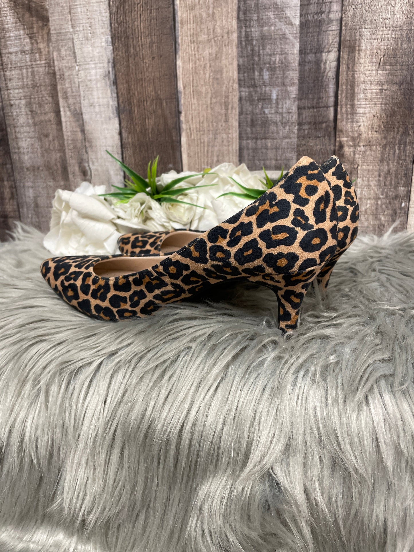 SHOES HEELS STILETTO LIFE STRIDE in ANIMAL PRINT, Size: 7