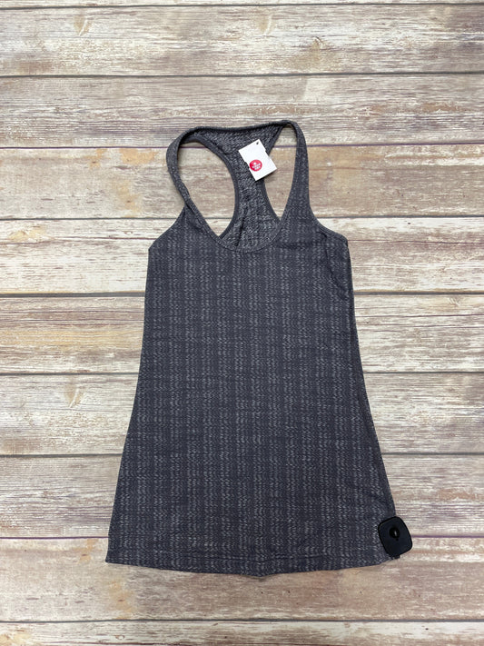 Athletic Tank Top By Lululemon In Grey, Size: S