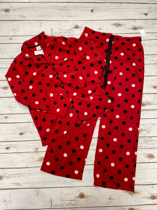 Pajamas 2pc By Sonoma In Red, Size: M