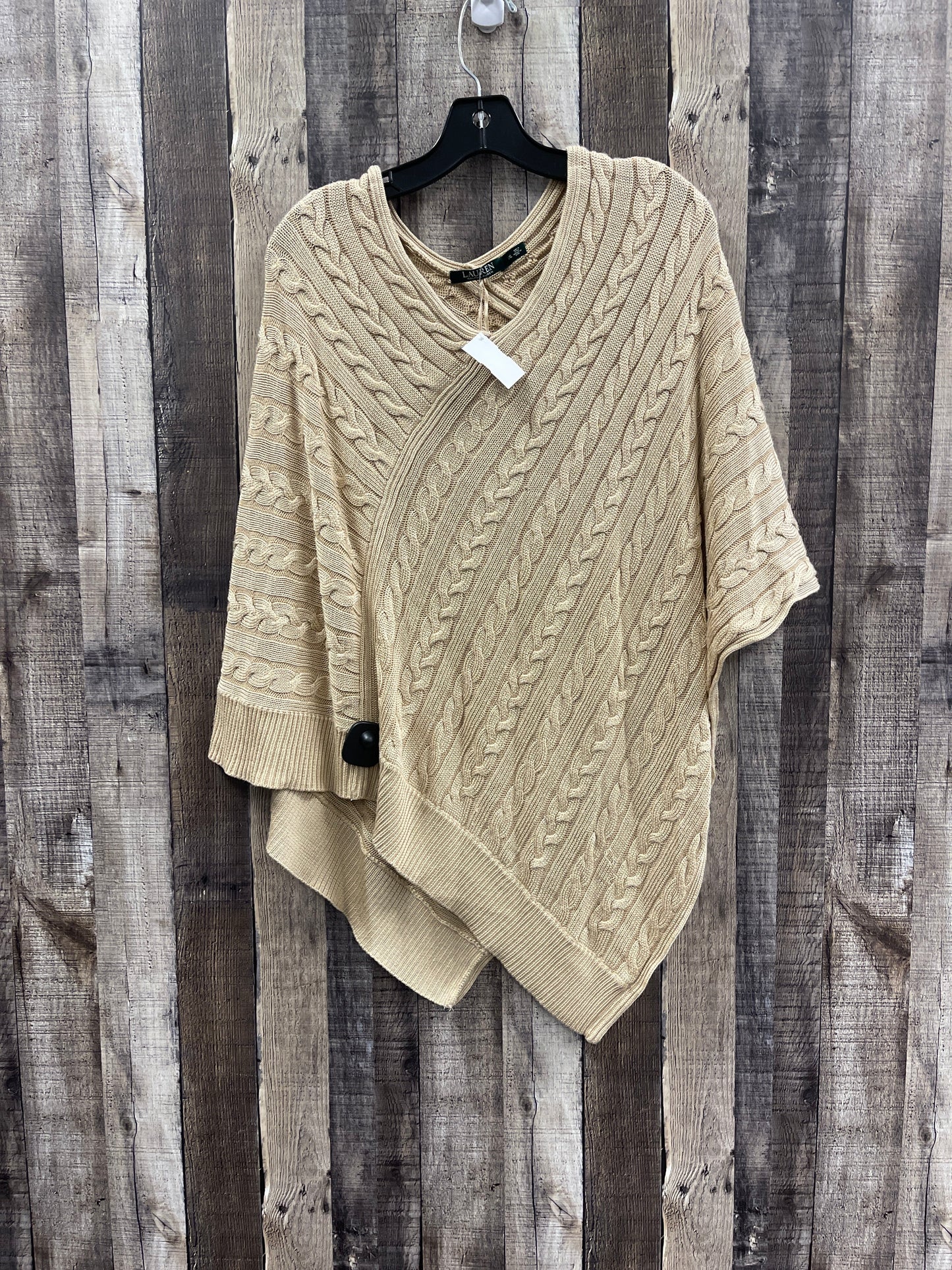 Shawl By Lauren By Ralph Lauren In Beige, Size: L