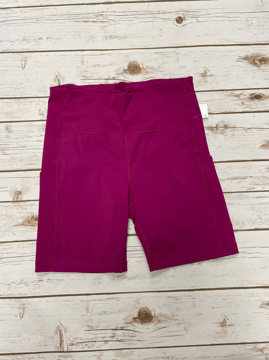 Athletic Shorts By Athleta In Pink, Size: M