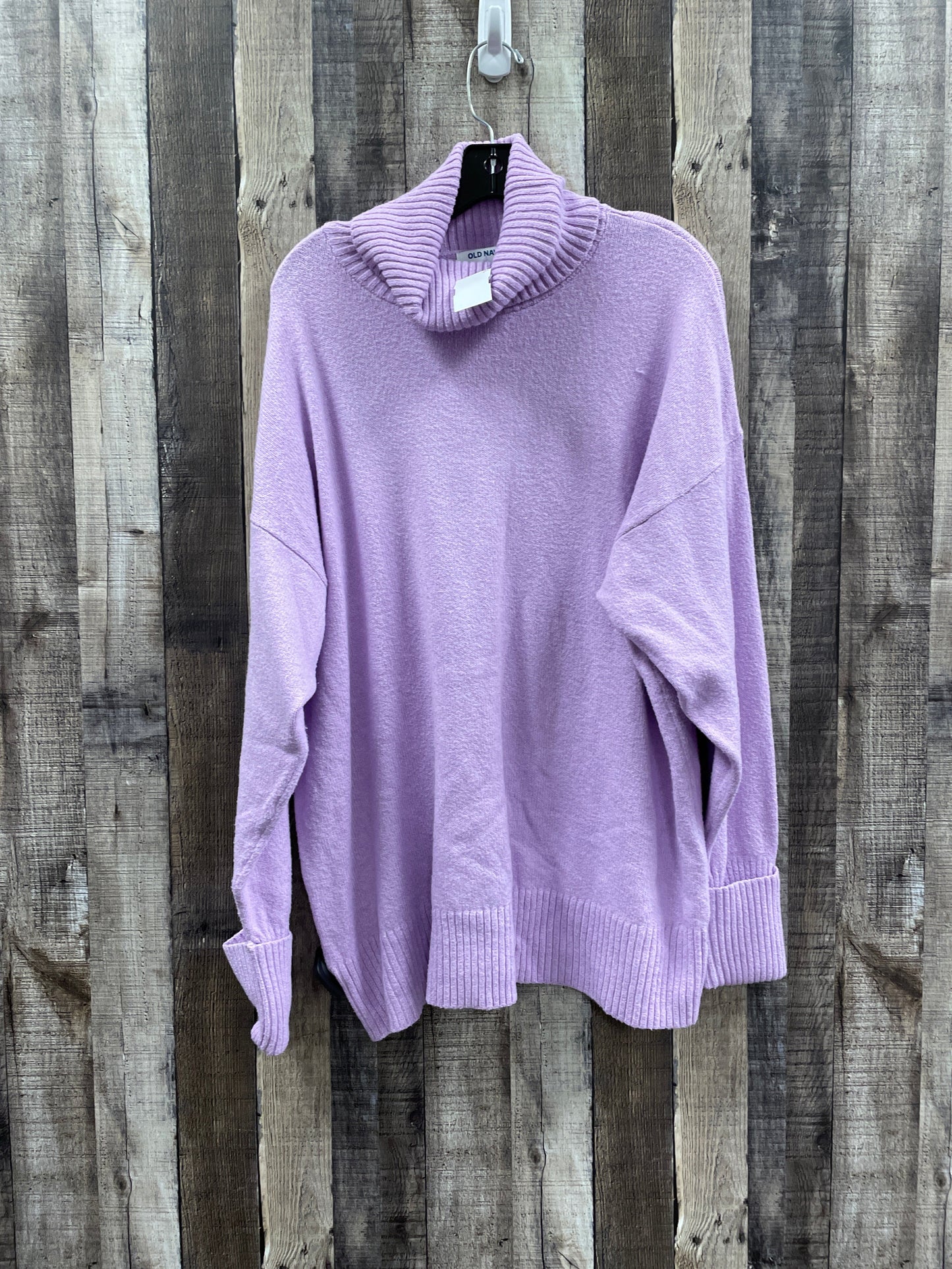 Sweater By Old Navy In Purple, Size: Xl