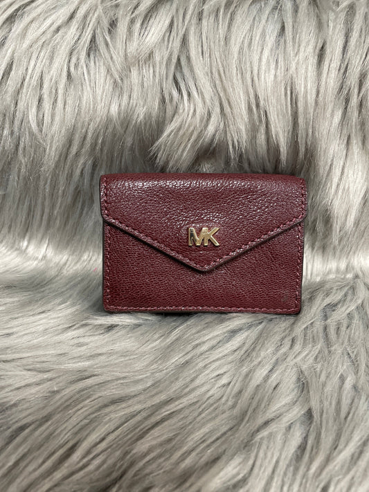 Wallet Leather By Michael By Michael Kors, Size: Small