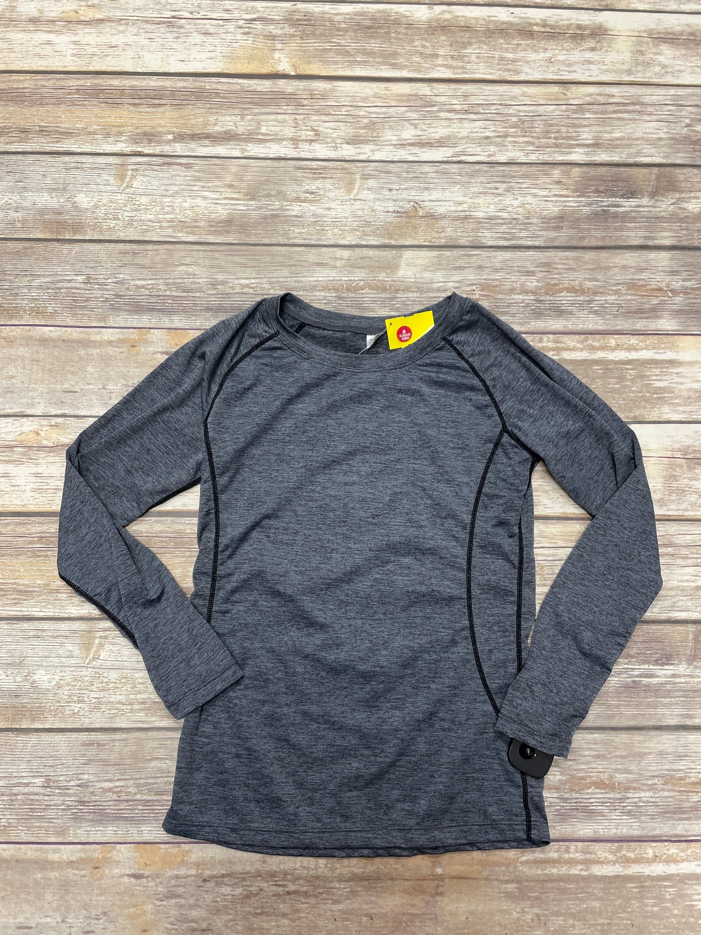 Athletic Top Long Sleeve Crewneck By Cmf In Grey, Size: M