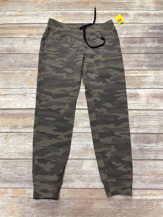 Athletic Pants By Zyia In Camouflage Print, Size: L