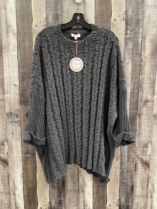 Sweater By Umgee In Grey, Size: L