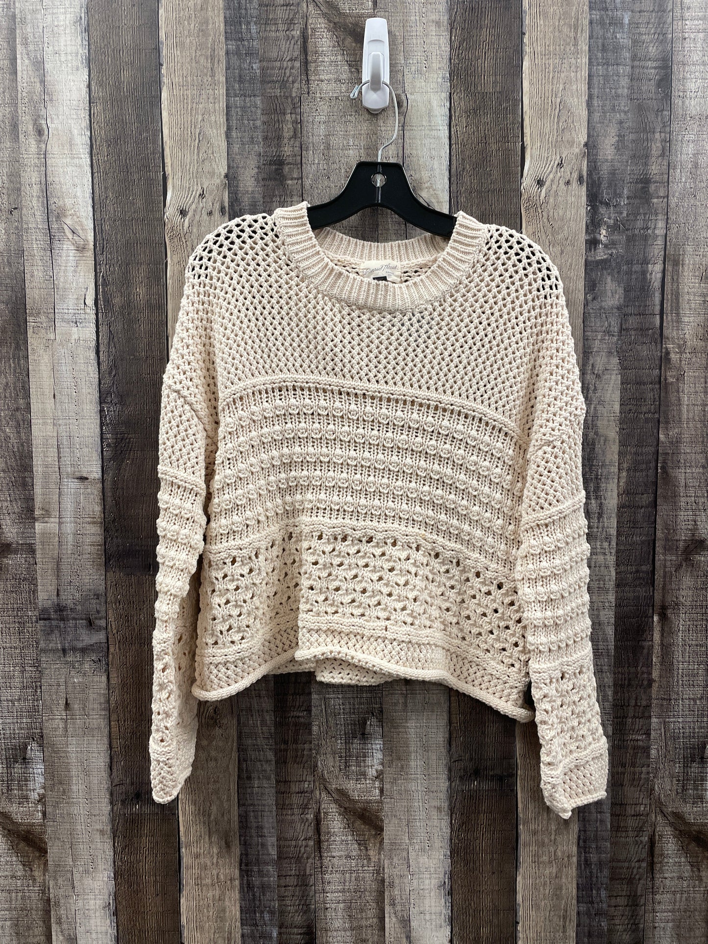 Sweater By Universal Thread In Cream, Size: L