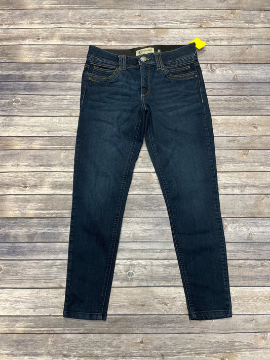 Jeans Skinny By Democracy In Blue Denim, Size: 8