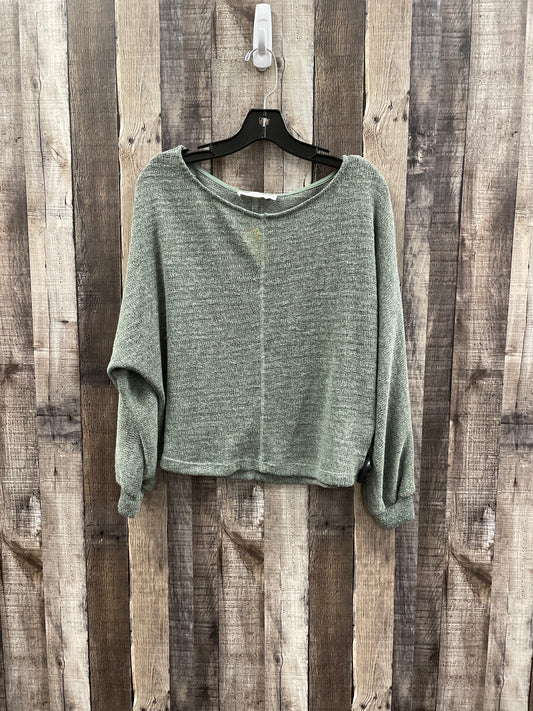 Top Long Sleeve By Lush In Green, Size: S