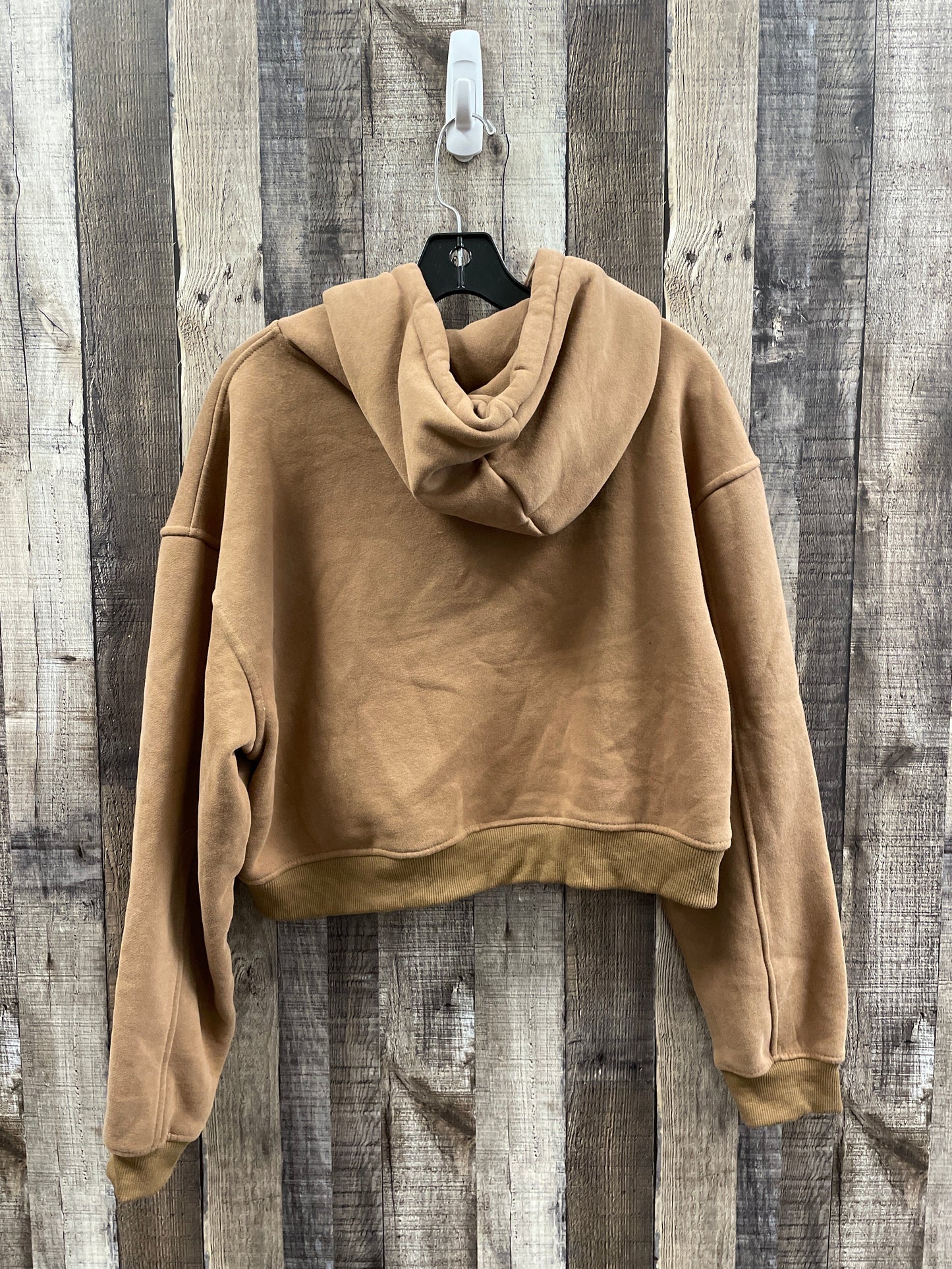 Sweatshirt Hoodie By Cmf In Brown, Size: L