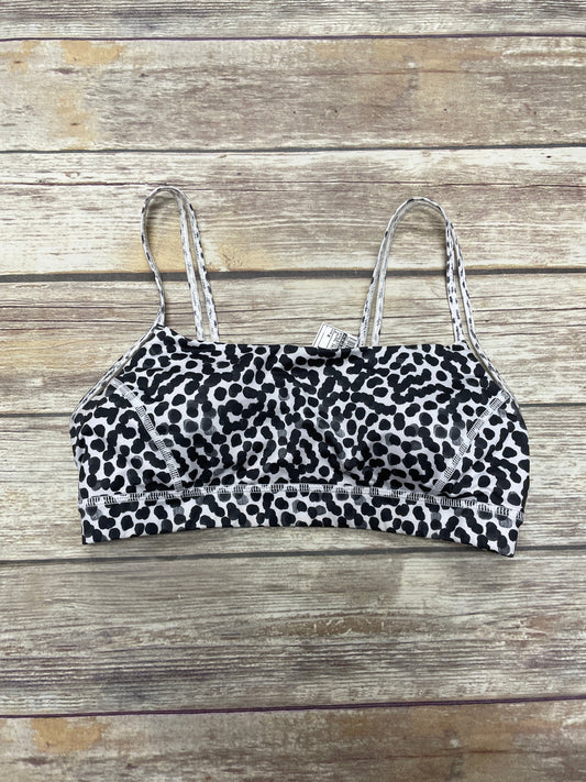 Athletic Bra By Lululemon In Animal Print, Size: 8