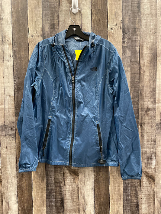 Athletic Jacket By The North Face In Blue, Size: L