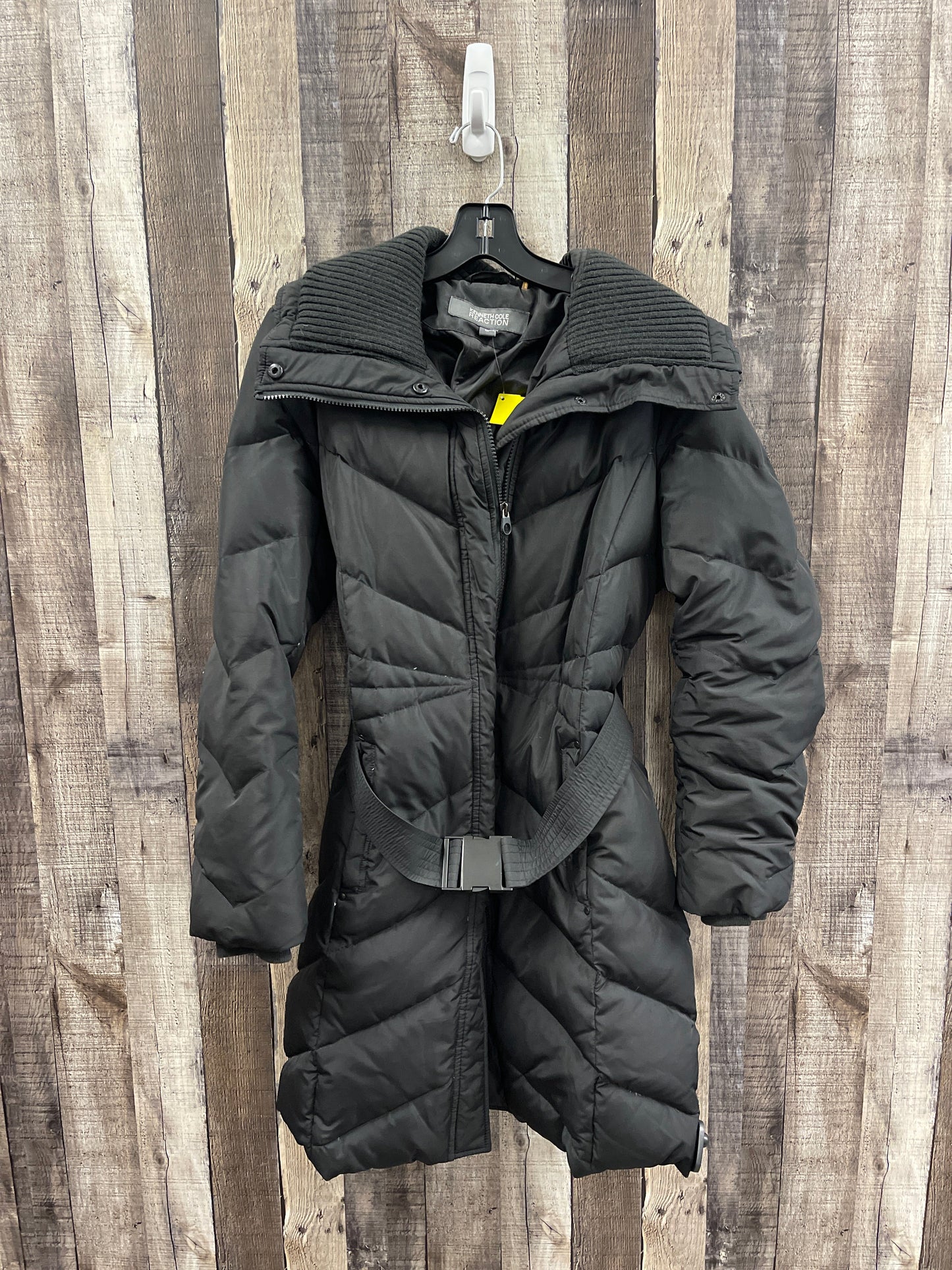 Coat Puffer & Quilted By Kenneth Cole Reaction In Black, Size: M