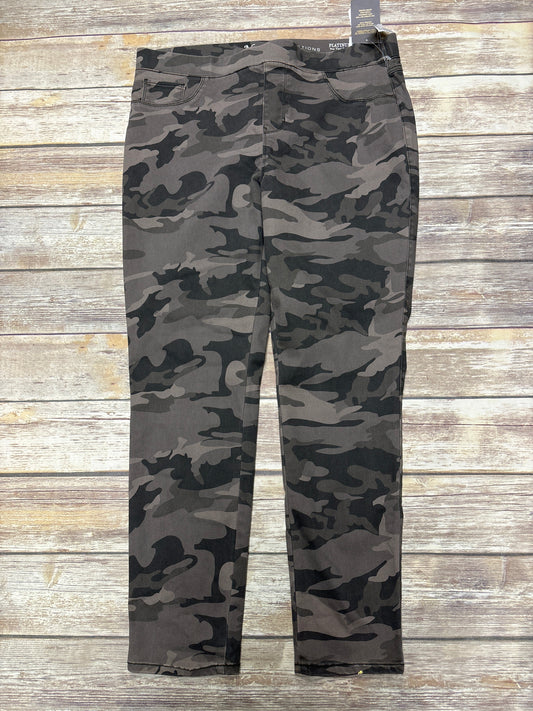 Jeans Jeggings By Natural Reflections In Camouflage Print, Size: Xl