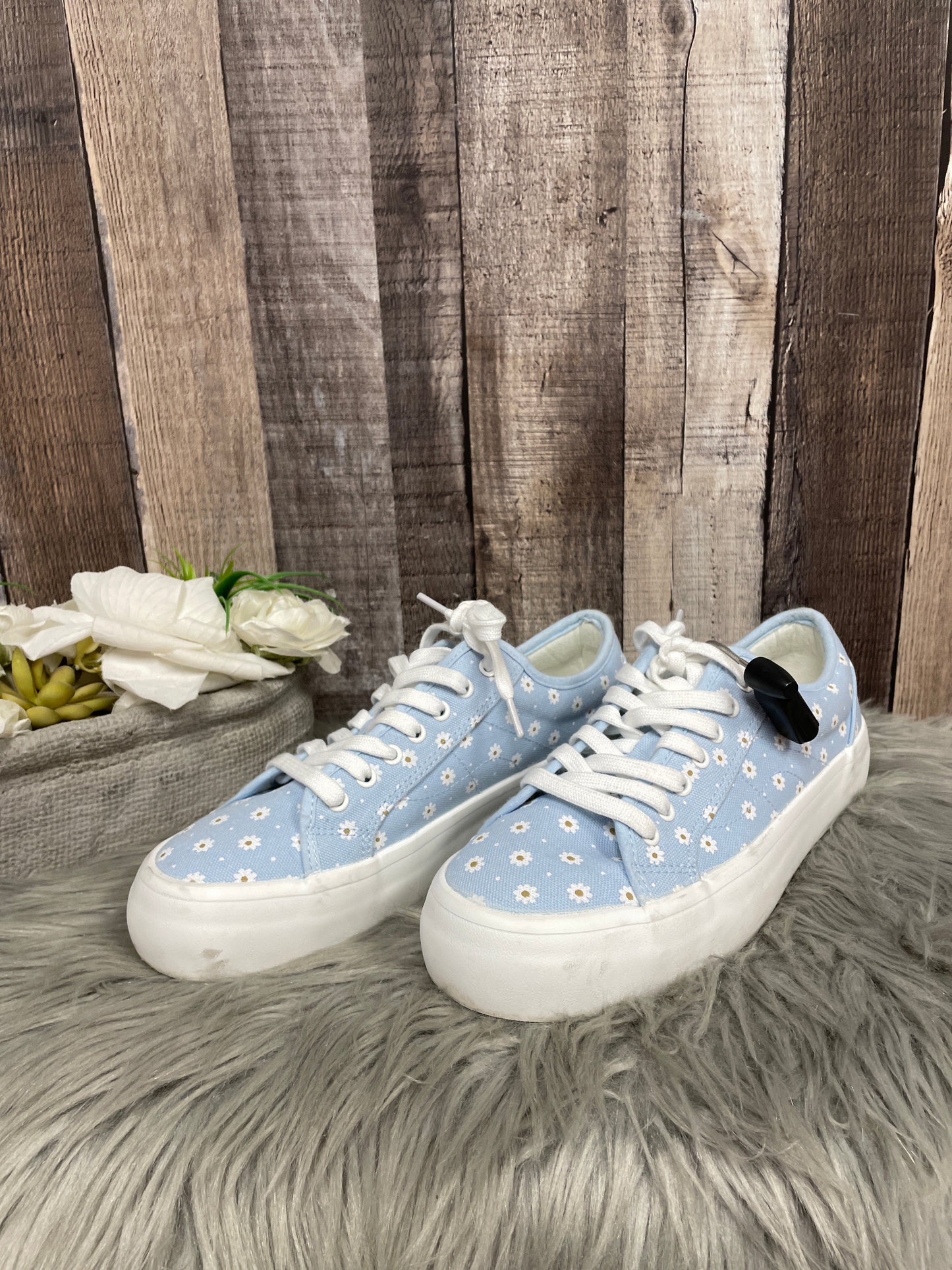 Shoes Sneakers By Cme In Blue, Size: 8.5