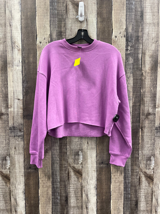 Sweatshirt Crewneck By Wild Fable In Purple, Size: S