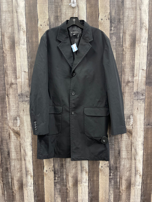 Jacket Windbreaker By Inc In Black, Size: L