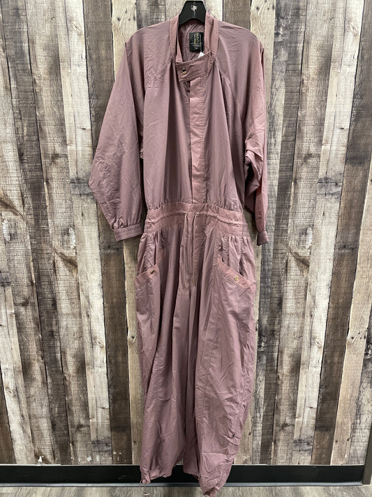 Jumpsuit By Athleta In Maroon, Size: 2x