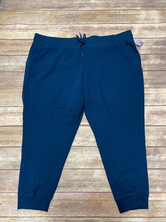 Athletic Pants By Tek Gear In Teal, Size: 3x