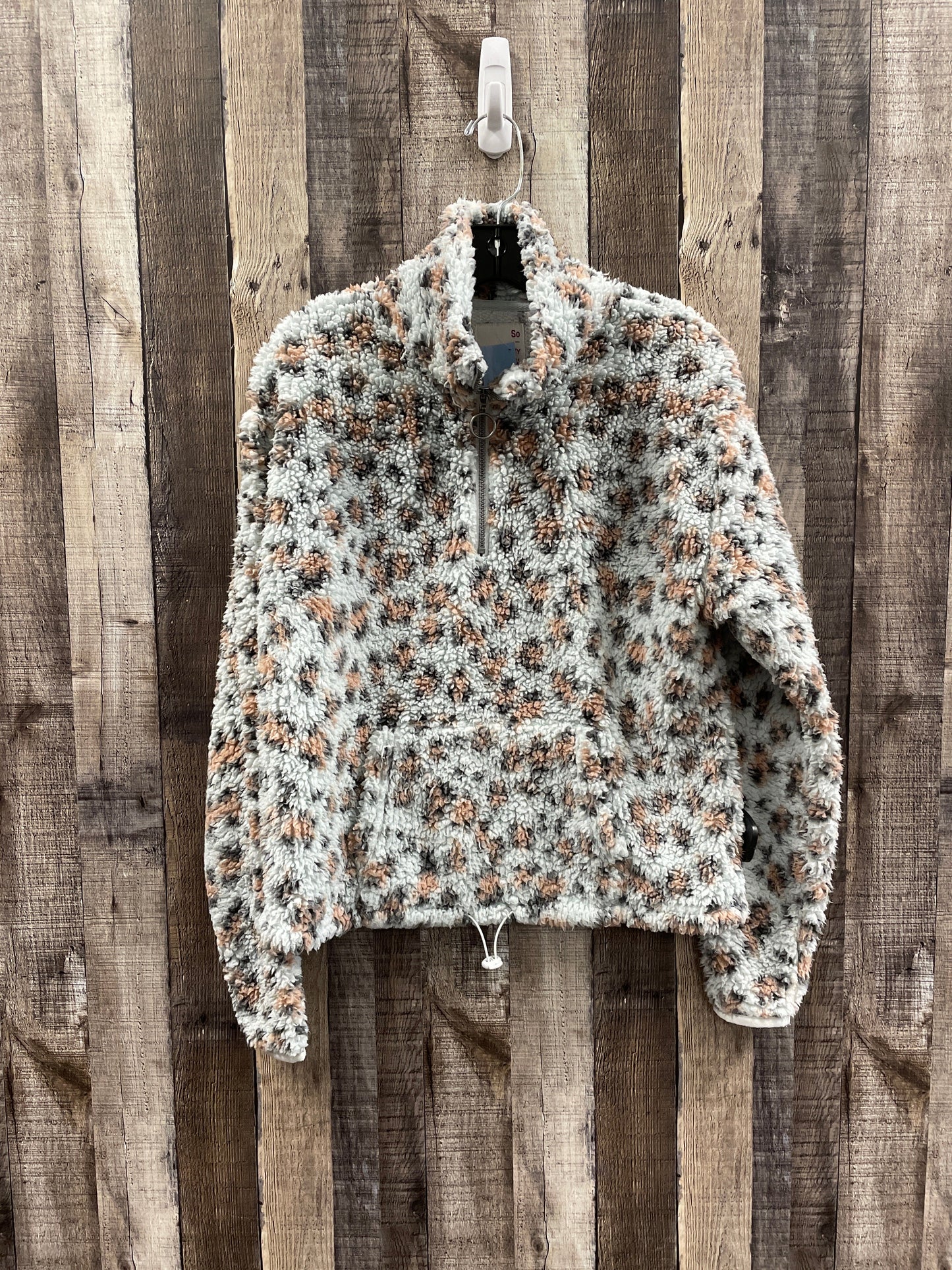 Jacket Fleece By So In Animal Print, Size: M